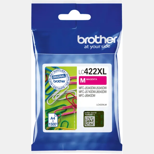 Brother LC-422XLM Inktcartridge magenta