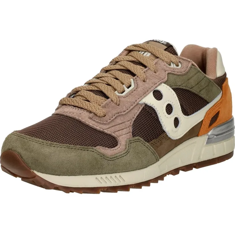 Saucony Shadow 5000 lage sneaker bruin, foto 4