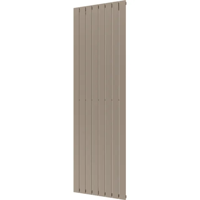 Plieger Designradiator Plieger Cavallino Retto Enkel 1332 Watt Middenaansluiting 200x60,2 cm Zandsteen