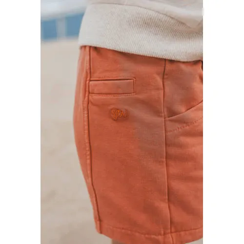 Your Wishes regular waist sweatshort brique, foto 4