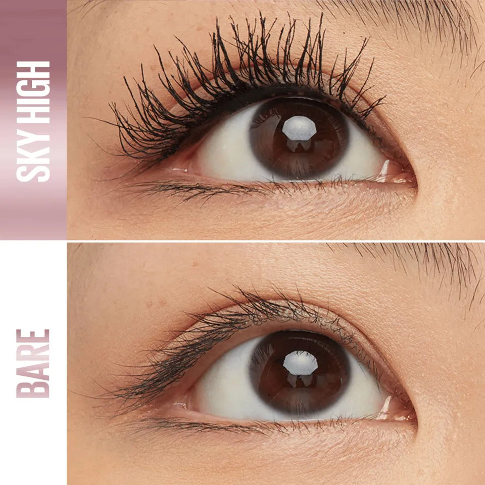Maybelline New York Lash Sensational Sky High mascara waterproof Very Black, foto 7