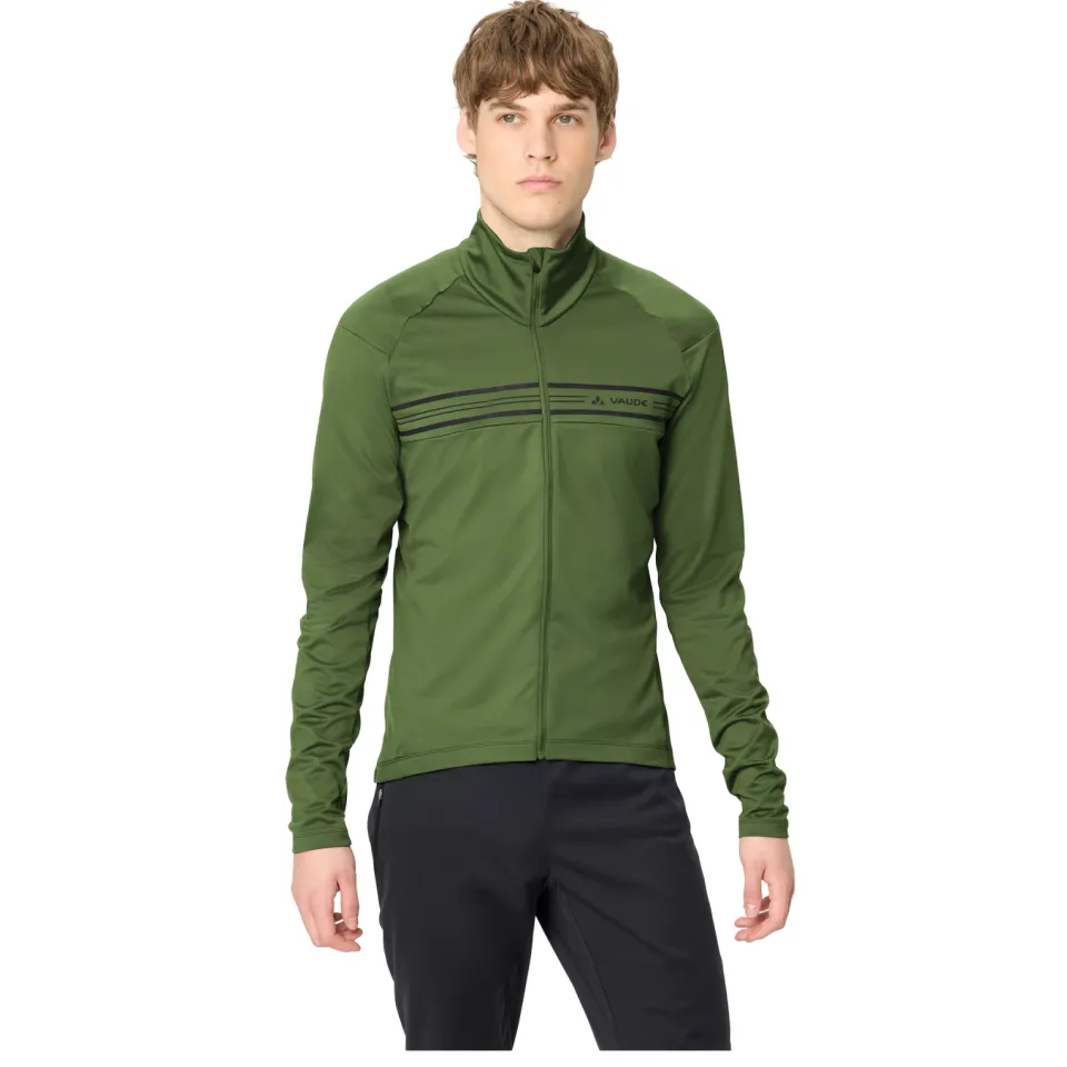 Vaude Posta L/S Tricot II fietsshirt olijfgroen