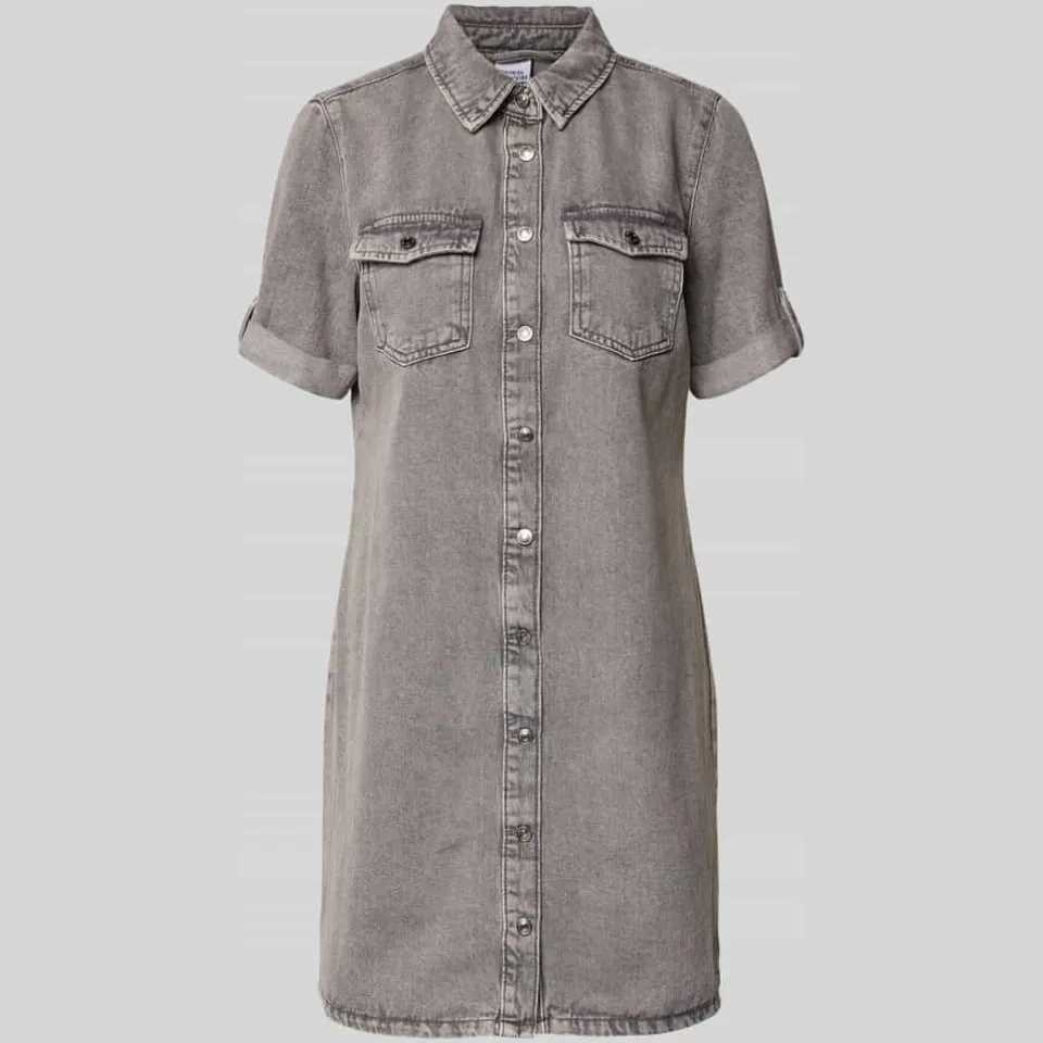 Vero Moda VMJENNIE spijkerjurk medium grey denim, foto 2