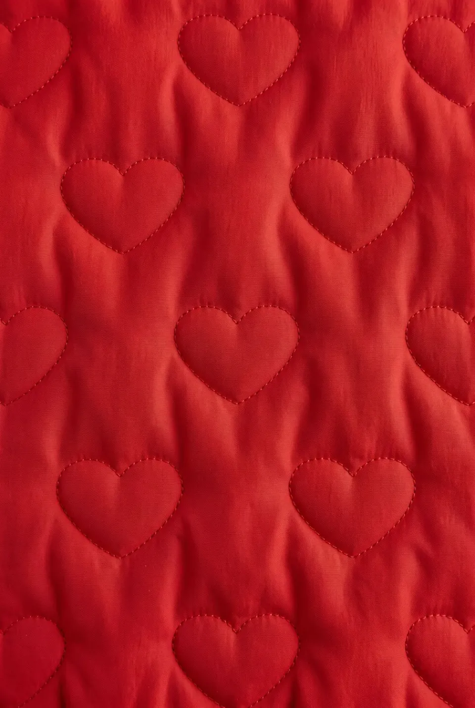 LOOXS little teddy winterjas met hartjes rood, foto 7