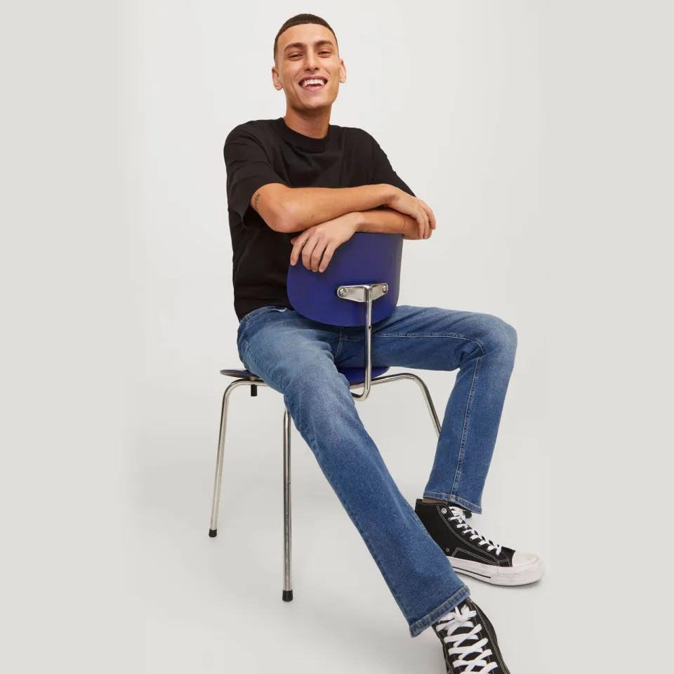 Jack & Jones JEANS INTELLIGENCE slim fit jeans - blue denim