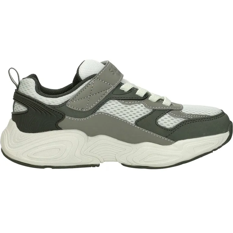 Skechers Mega-Quake Seismotech lage sneakers grijs Groen