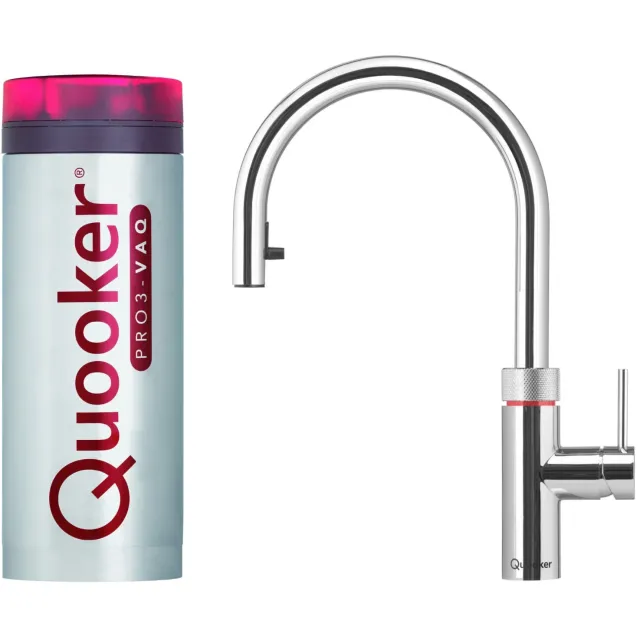 Quooker Flex Chroom met PRO3 VAQ Boiler