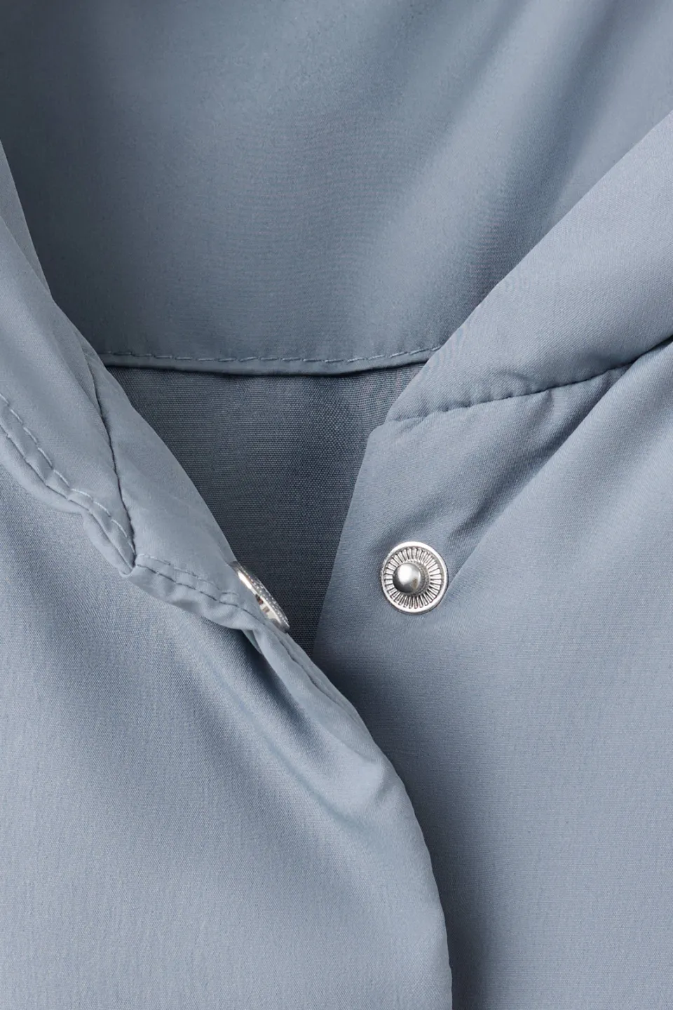 Mango quilted winterjas blauw, foto 5
