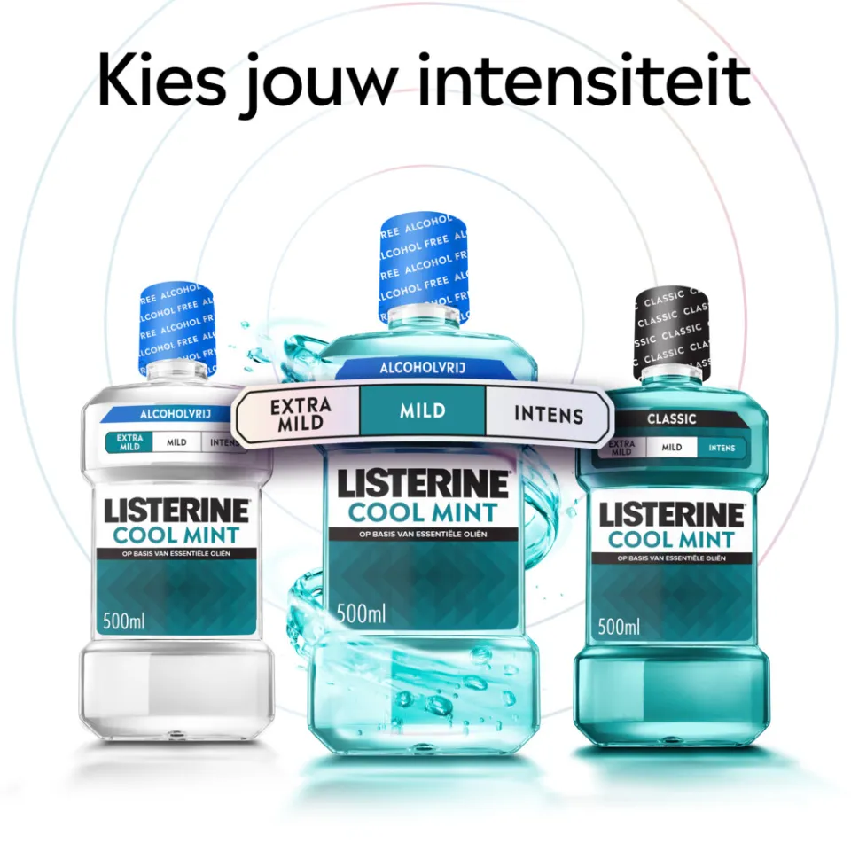 Listerine Cool Mint Intense mondwater, foto 3