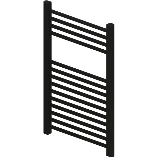 Boss & Wessing Radiator BWS Wingrave 80x60 cm Mat Zwart Zij-Onderaansluiting (517 Watt)