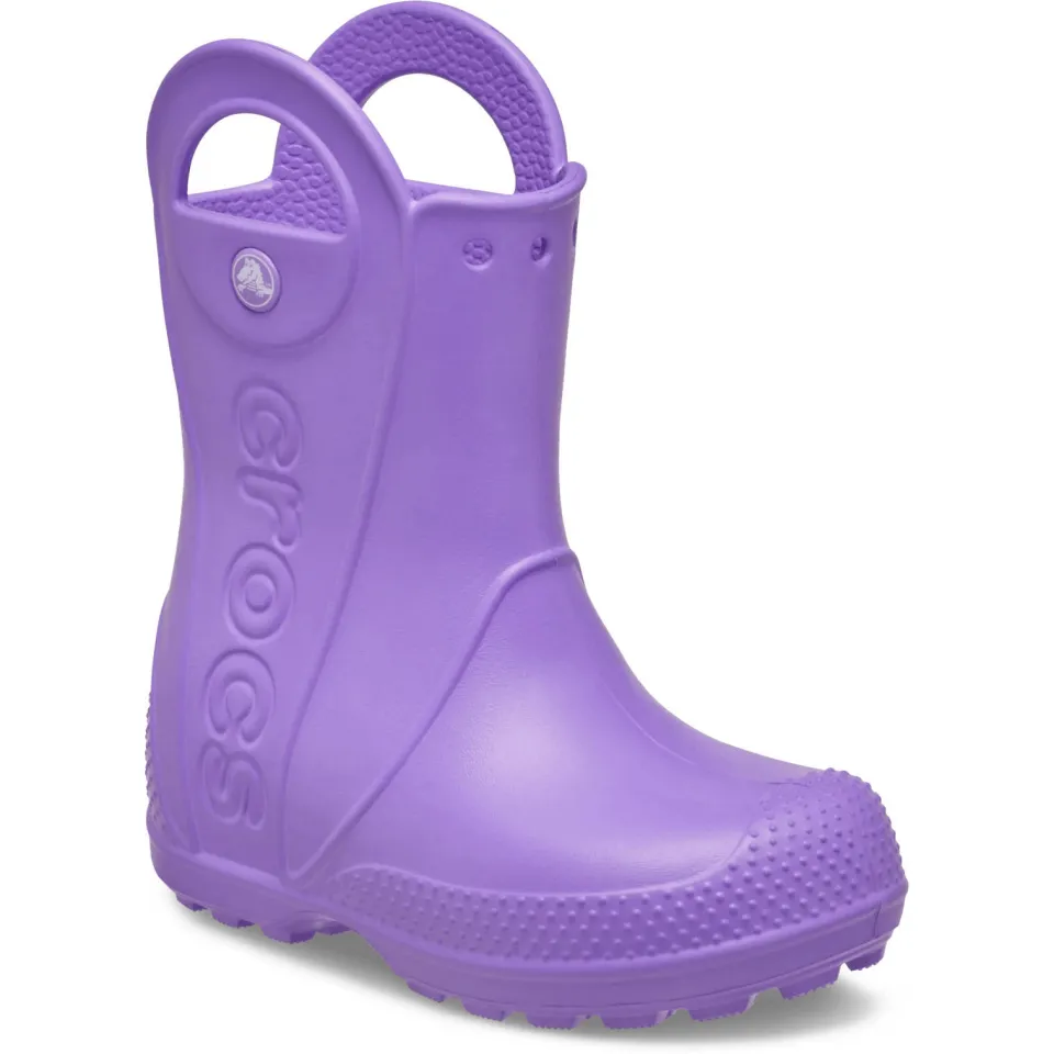 Crocs Schoolkind regenlaarzen - paars, foto 4