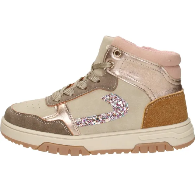 Keq veterschoen hoog beige, foto 2