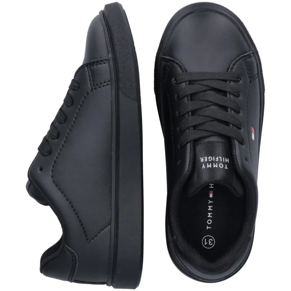 Tommy Hilfiger COOPER lage sneakers zwart, foto 4