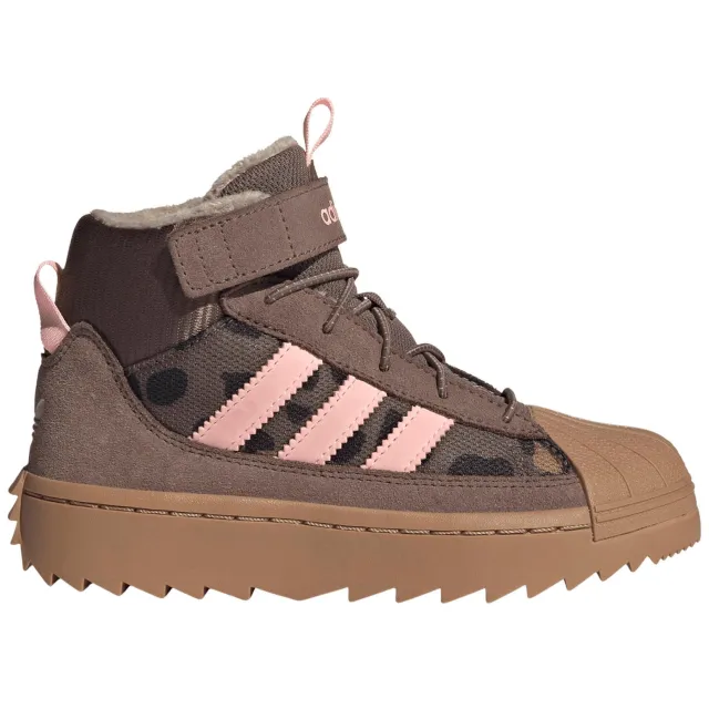 Adidas Originals Superstar sneakers - bruin/roze