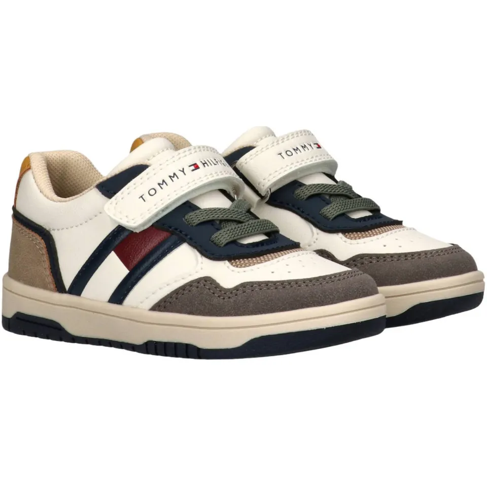 Tommy Hilfiger sneakers - beige/groen, foto 3