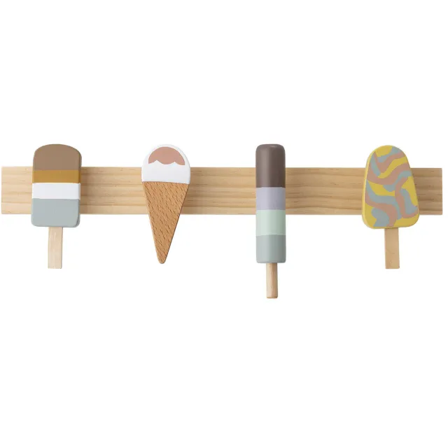 Bloomingville Mini kapstok Zyon hout Bruin