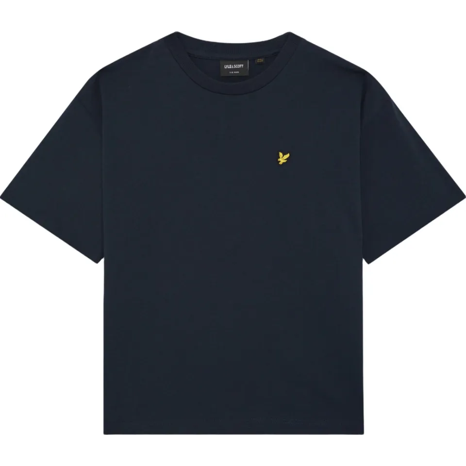 Lyle & Scott oversized t-shirt donkerblauw, foto 2