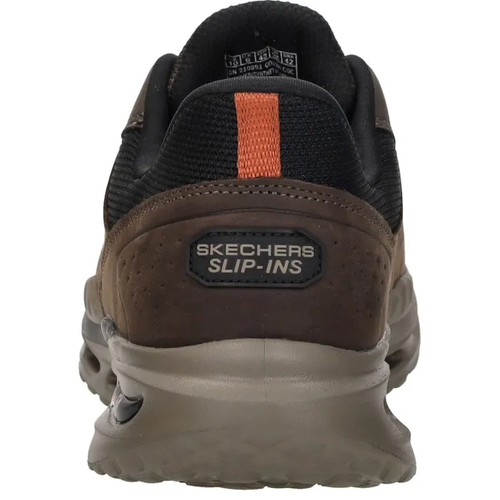 Skechers Arch Fit Orvan Moxley sneakers bruin, foto 6