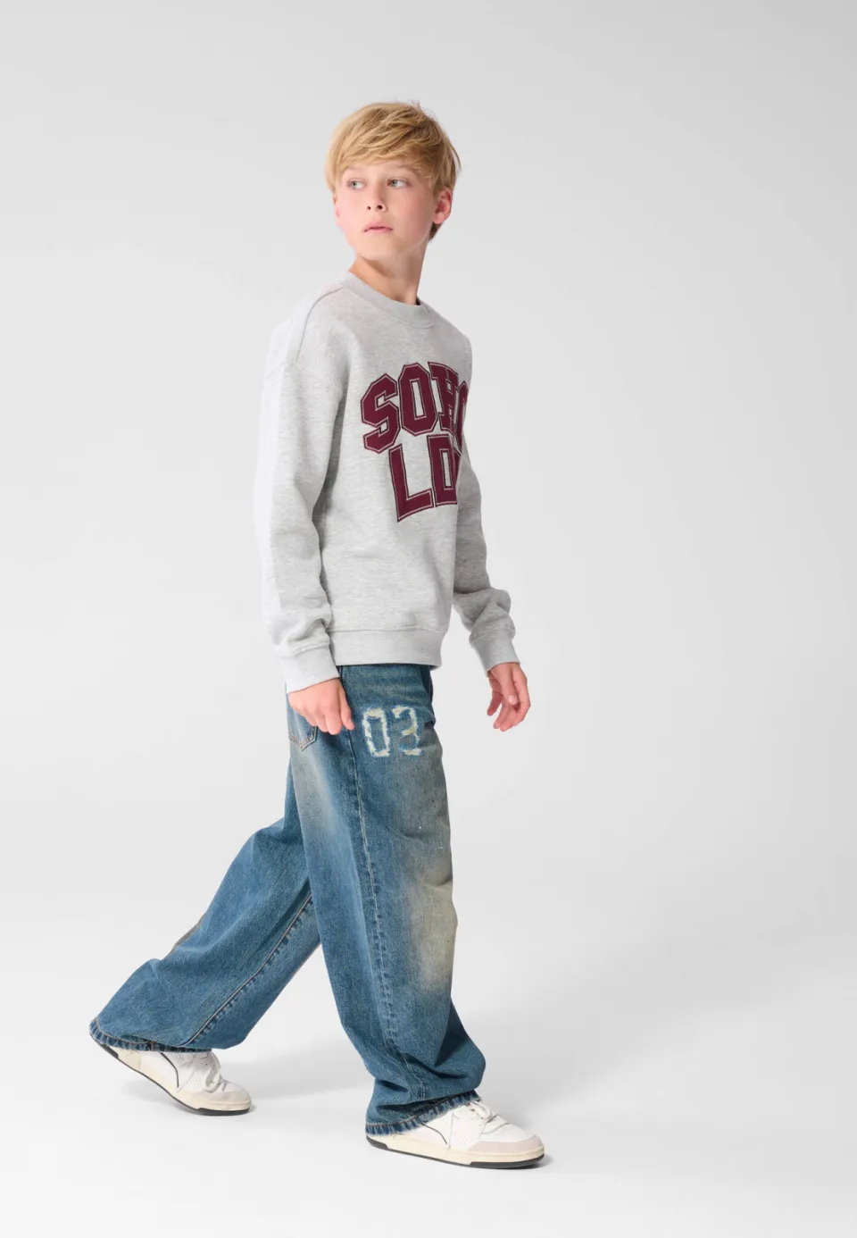 Shoeby baggy jeans - donkerblauw Dark blue denim