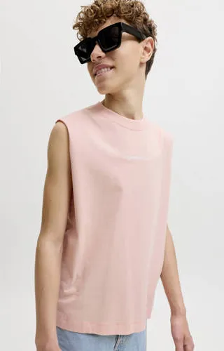 Jack & Jones tanktop roze, foto 4