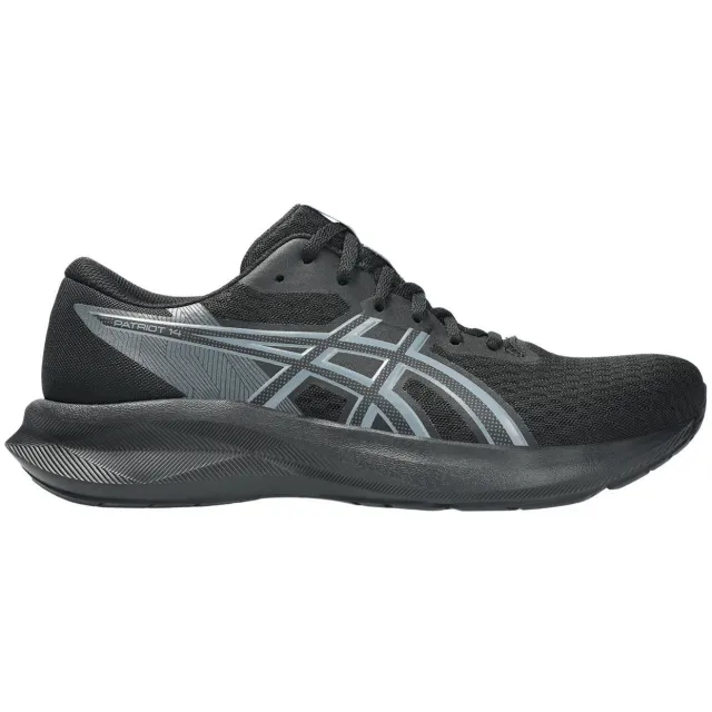 Asics Patriot hardloopschoenen zwart/lichtblauw