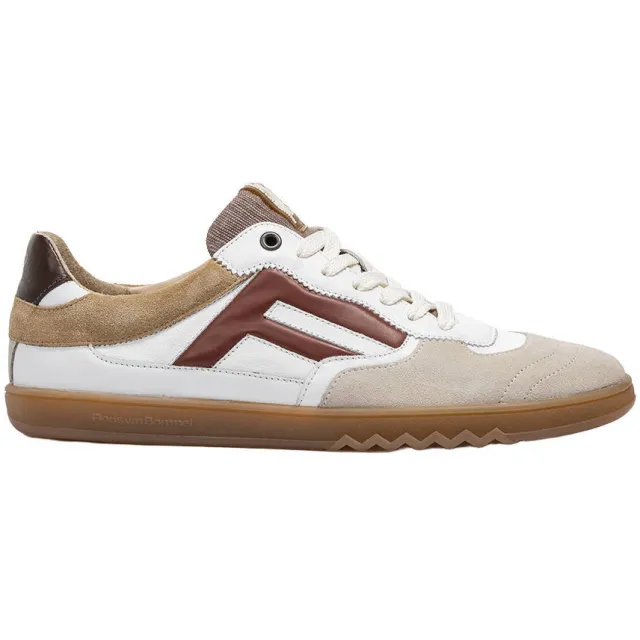 Floris Van Bommel De Zaler 04.05 leren sneakers - wit Beige