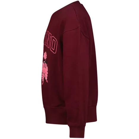 Vingino sweater met logo - donkerrood, foto 5