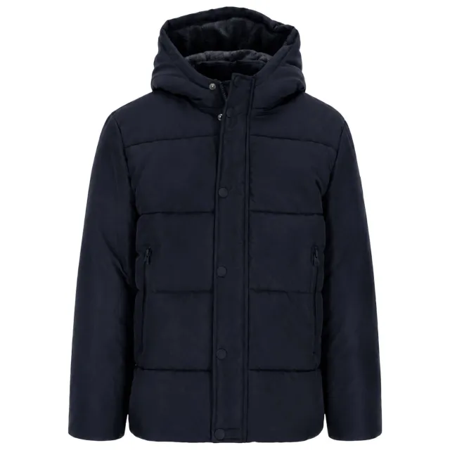 TYGO & vito NextGen gewatteerde winterjas donkerblauw zwart, foto 2