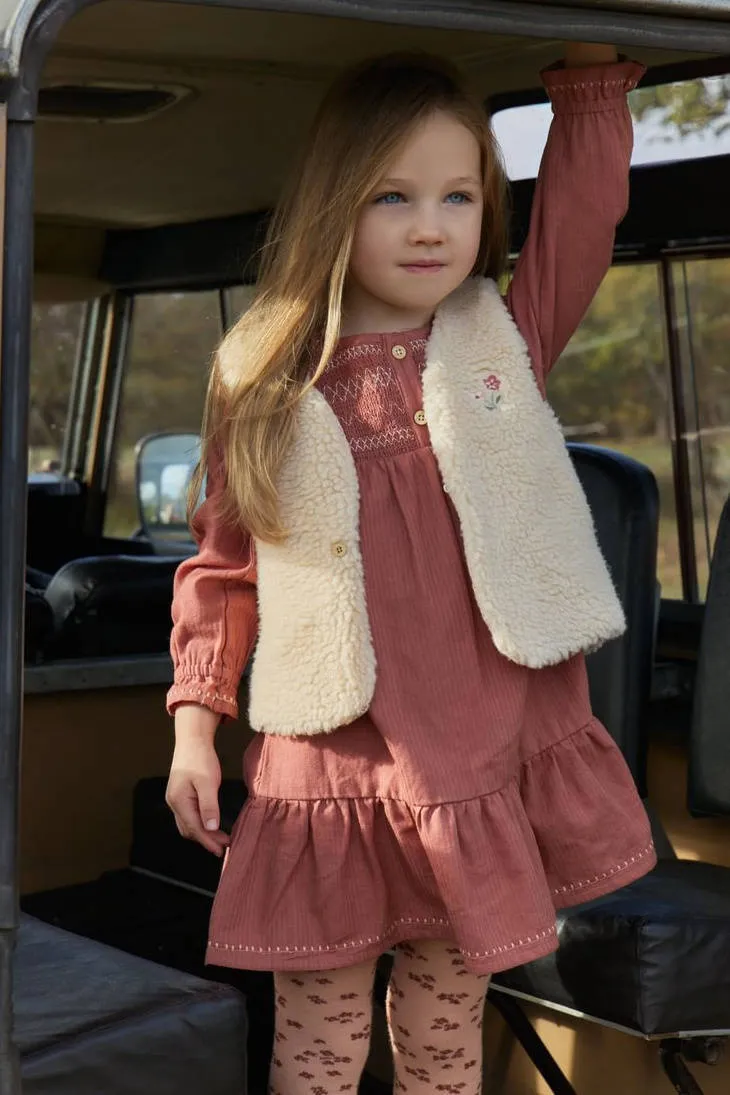 Little Dutch teddy gilet - beige, foto 5