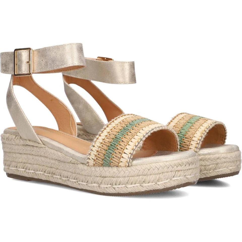 AYANA Sandalen 0047-71 Goud, foto 2