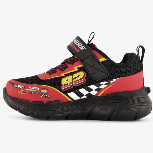 Skechers Skech Tracks jongens sneakers rood zwart Multicolour