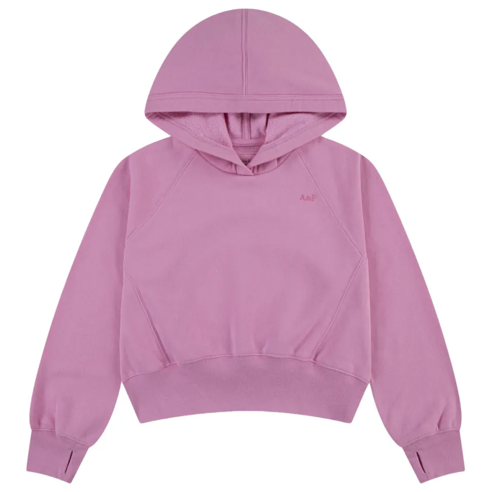 Abercrombie & Fitch hoodie roze, foto 2