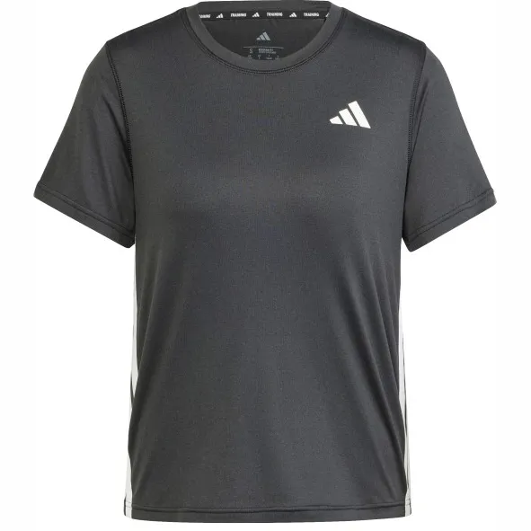 Adidas WE 3-Stripes crew t-shirt zwart
