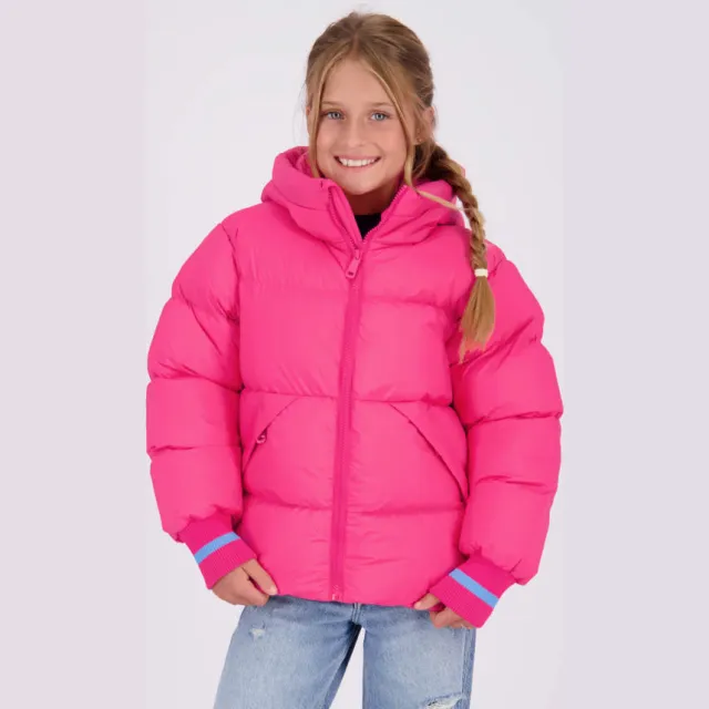 Vingino gewatteerde winterjas fuchsia