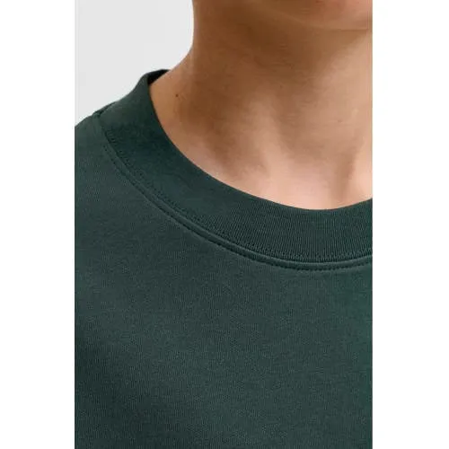 Jack & Jones junior oversized T-shirt donkergroen, foto 6