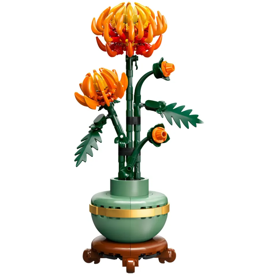Lego Botanical Collection Chrysant Bouwpakket voor Volwassenen 10368 chrysant decoratieve bloemenbouwset 10368, foto 2
