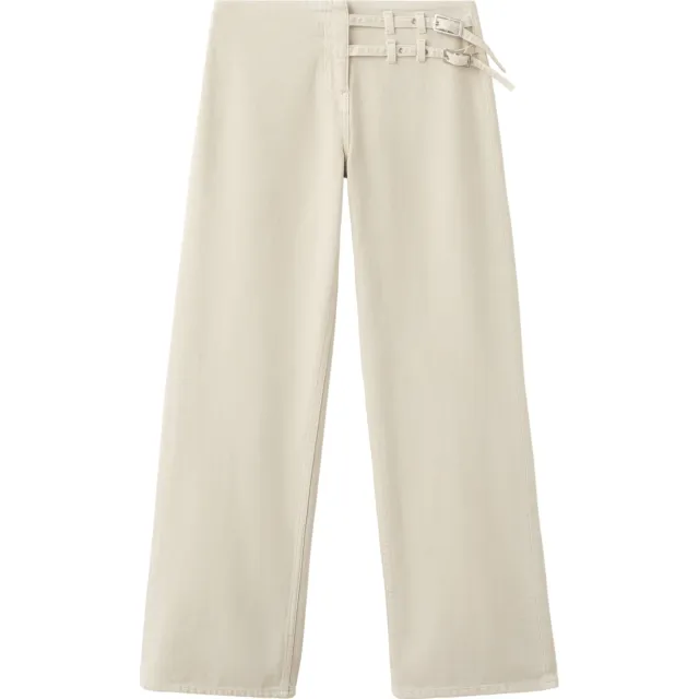 Mango TEEN wide leg jeans - beige