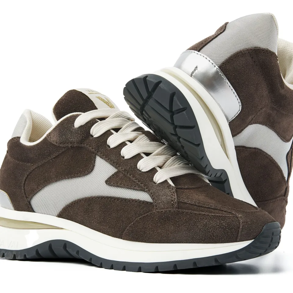 Via Vai Usher Riggs sneakers bruin, foto 4