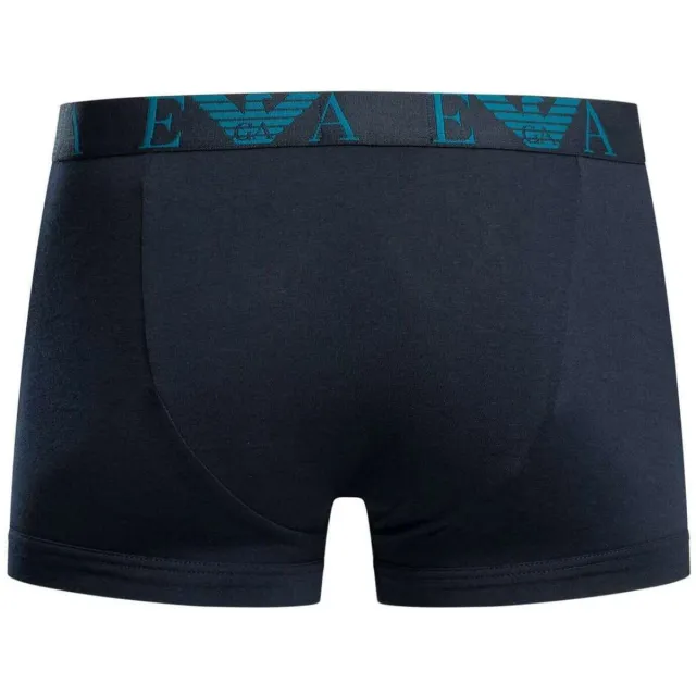 Boxers Emporio Armani Trunk 3-pack blauw, foto 2