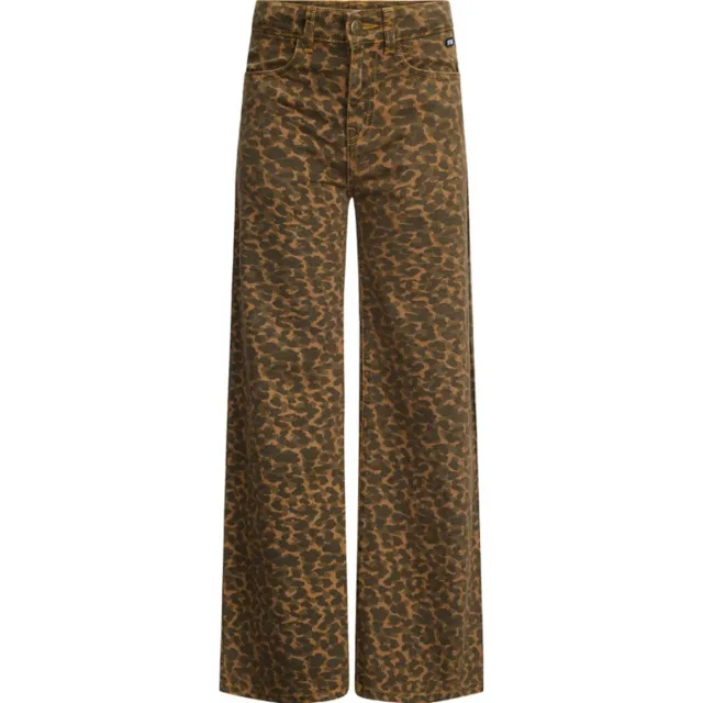 Retour Jeans Peggy wide leg broek bruin