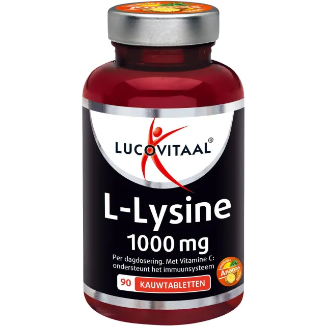 Lucovitaal L-Lysine 1000 mg - kauwtablet