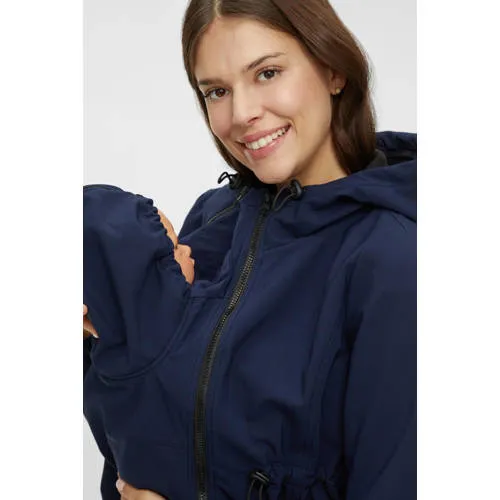 Mamalicious zwangerschapsparka donkerblauw, foto 6