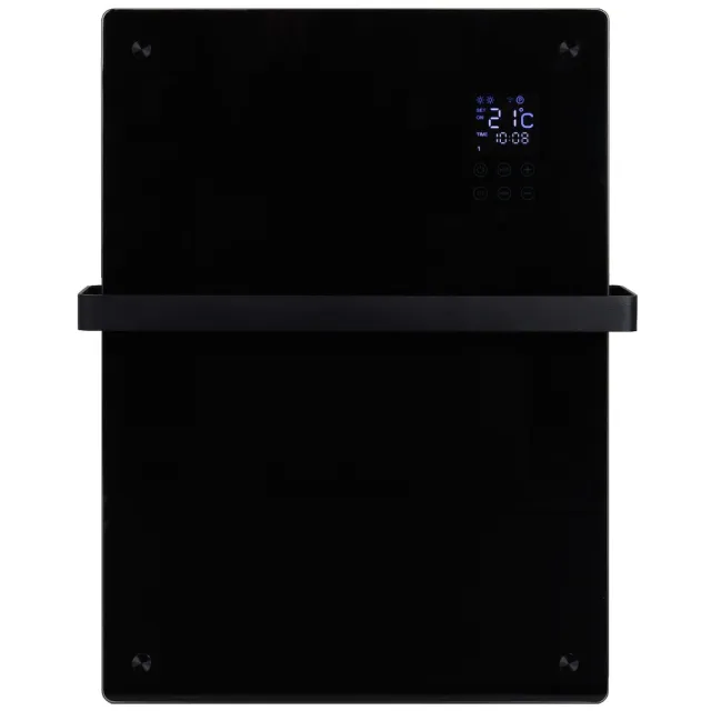 Eurom Alutherm Sani Verre 800 WiFi Convectorkachel Zwart