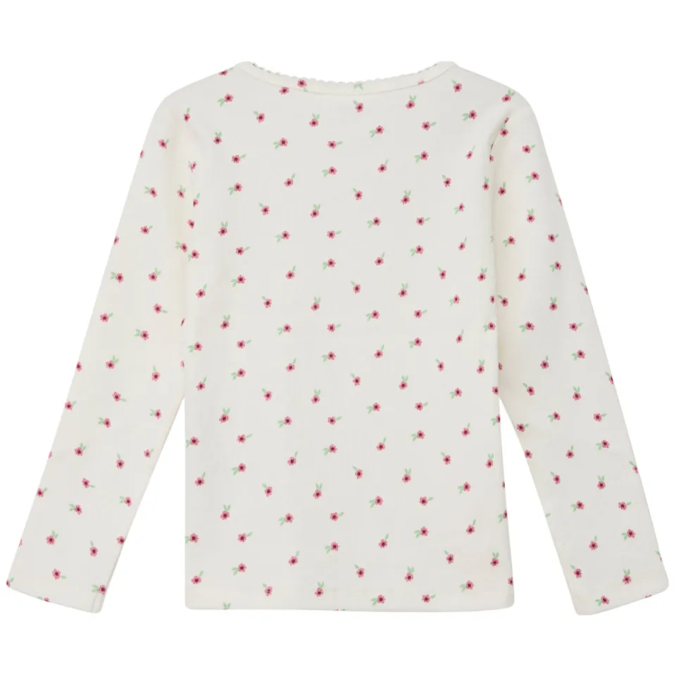 S.Oliver gebloemde longsleeve ecru, foto 3