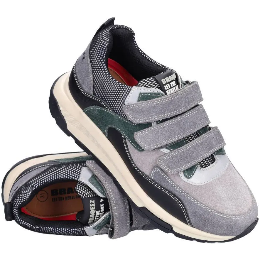 Braqeez suède sneakers - antraciet, foto 6