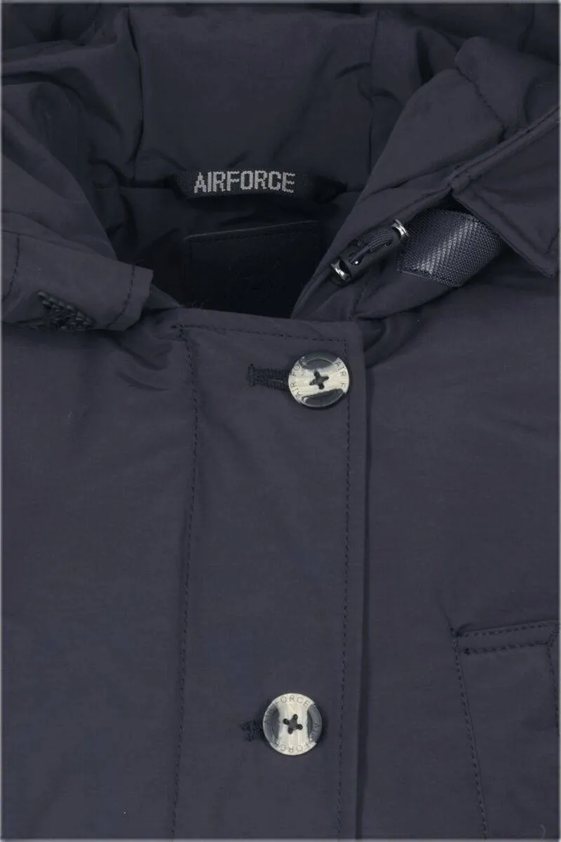 Airforce winterjas donkerblauw, foto 4