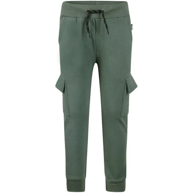 Koko Noko regular cargo broek donkergroen, foto 2