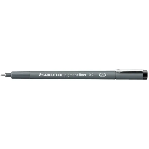 Staedtler Fineliner staedtler pigment 308 zwart 0.5mm