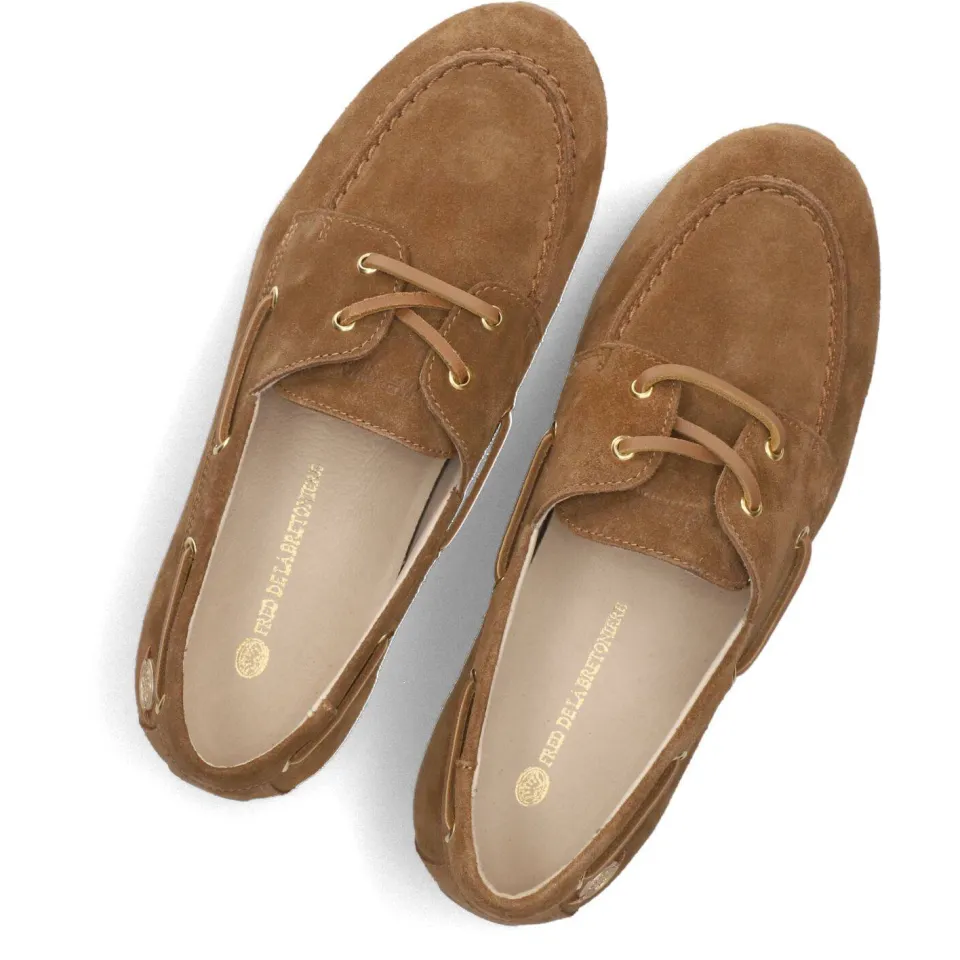 Fred de la Bretoniere Mocassins Uta Mocca Bruin, foto 6
