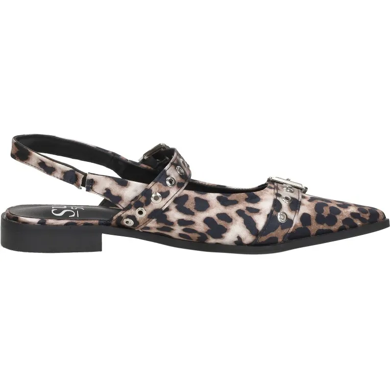 Sub55 slingbacks luipaardprint beige, foto 5